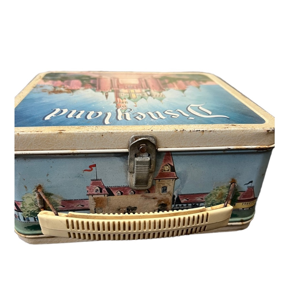 Vintage 1957 Disneyland Metal Lunchbox - Picture 2 of 7